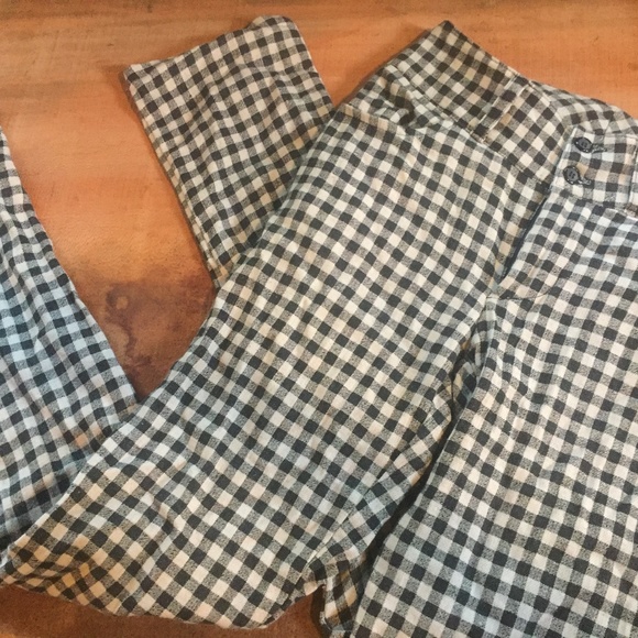 Spiritex Organic Fairtrade Gingham Check Pants - Picture 1 of 2